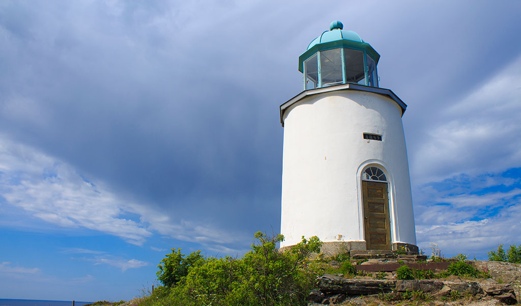 En av fyrtornen på Nordkoster